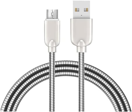 SC12 METAL Micro 2A Çıkışlı Data ve Şarj Kablosu