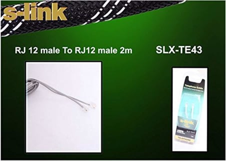SLX-TE43 2m Telefon Bilister Kablo