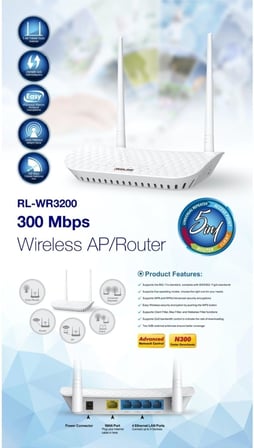 RL-WR3200 Erişim Noktası/Yönlendirici