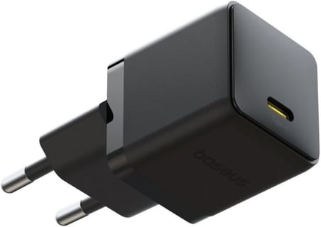 30W Hızlı Şarj Cihazı, Palm 1C USB-C Duvar Adaptörü, BCT Soğutma Teknolojisi ve Akıllı Çip Koruması, Kompakt Şarj Başlığı, Samsung ve iPhone Uyumlu, Siyah