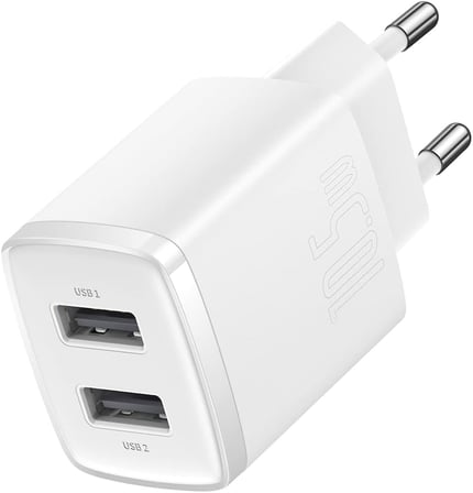 Compact 10.5W Şarj Cihazı Beyaz
