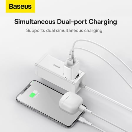 Compact 10.5W Şarj Cihazı Beyaz