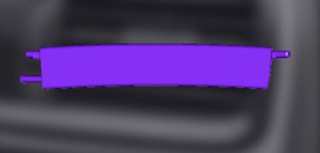 Skoda Fabia Roomster Havalandırma Izgara Çubukları Klipsi Tamir Kiti Siyah