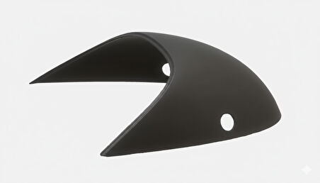 Renault Clio 2 Symbol 3.fren Lambası Kapağı Gri