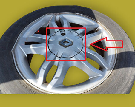 Clio 3 Jant Kapağı Göbeği