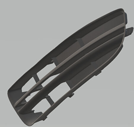 Skoda Superb 01-08 Sis Çerçevesi Tampon Izgarası 3u0853665 3u0853666 Siyah