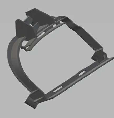 Transporter T4 Sis Lambası Kasası Tutucu 7d0941801 7d0941804 Siyah