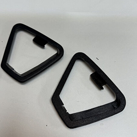 Mercedes W124 Emniyet Kemer Çerçevesi Set Siyah