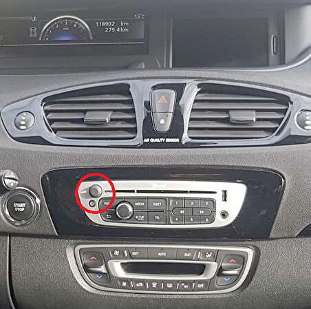 Renaul Scenic 3 Ses Düğmesi Tuşu