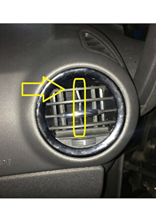 Opel Corsa D Havalandırma Izgarası Yönlendirme Kanatları 3 Adet