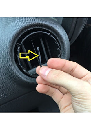 Opel Corsa D Havalandırma Izgarası Yönlendirme Kanatları 3 Adet