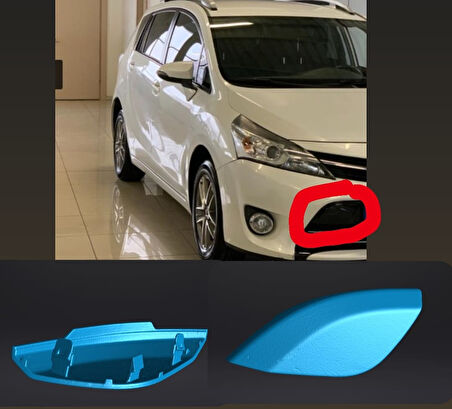 Toyota Verso Çeki Demiri Kapağı