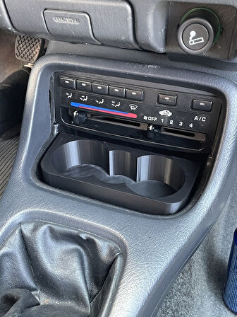 Honda Civic 96-00 Ies/ek Uyumlu 3'lü Bardaklık