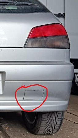 Peugeot 306 Arka Çeki Demiri Kapağı