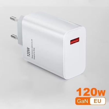120W Watt Turbo Ultra Hızlı Şarj Aleti Seti Usb- Type-C Kablo ve Adaptör Şarj Seti Tüm Telefonlarla Uyumlu Şarj Aleti Seti Şarj Başlığı Şarj Kablosu Şarj Adaptörü