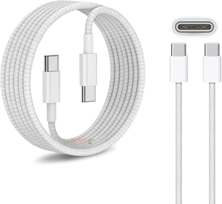 Bydiz Apple iPhone 35W USB-C 16/15/pro/max/Plus Güç Adaptörü Set GaN Tech Type-C Hızlı Şarj Cihazı