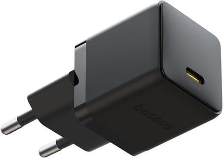 20W Hızlı Şarj Cihazı, Palm 1C USB-C Duvar Adaptörü, BCT Soğutma Teknolojisi ve Akıllı Çip Koruması, Kompakt Şarj Başlığı, Samsung ve iPhone Uyumlu, Siyah