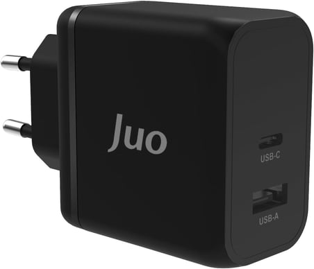 65W GaN USB-C + USB-A Şarj Aleti iPhone & iPad & Macbook & Notebook Uyumlu PD Hızlı Şarj Cihazı