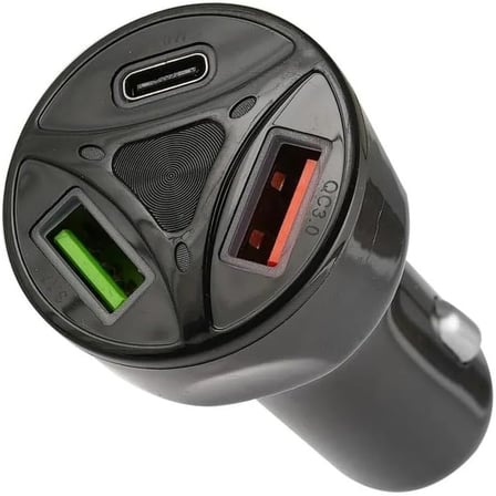 Apera BN72 55W Araç İçi Çakmaklık Hızlı Şarj Aleti PD Quick Charger 2 USB 1 Type-C Çıkış