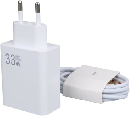 33 Watt Usb Şarj Başlık Adaptörü + Type-C Kablo, 1 Metre, Weko