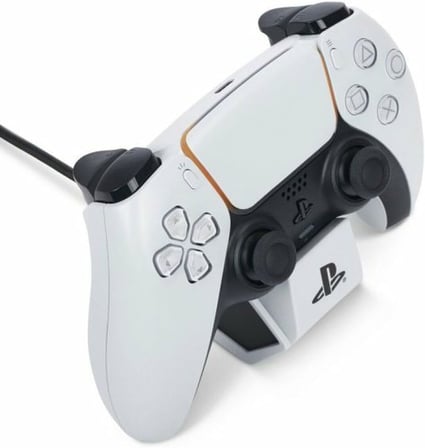 Kablosuz DualSense Controller için Solo Şarj İstasyonu - Beyaz, DualSense Controller, Şarj, Sony PlayStation, PS5, Resmi Lisanslı