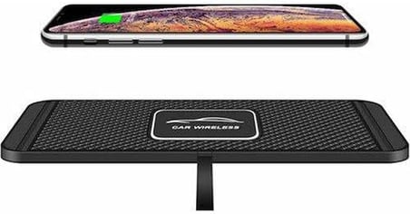 Polham 15W Ultra Hızlı USB Girişli Masaüstü Kablosuz Şarj Aleti,Şarj Pedi, Kaydırmaz Kablosuz Şarj
