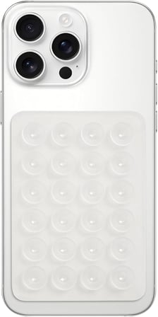 Telefon Arkasına Yapışan Silikon Vantuzlu Telefon Kılıfı Tutucu Araç Telefon Tutucu Ahtapot Vakumlu Telefon Tutucu (Şeffaf (Çift Taraflı))