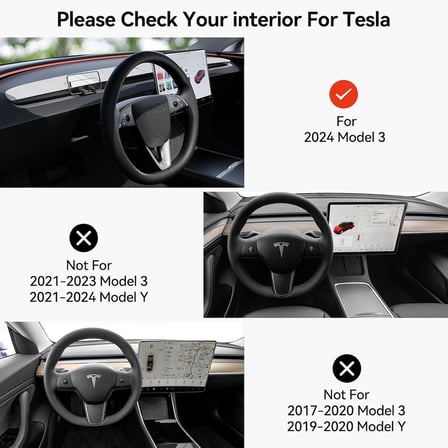 Silikon telefon montaj tutucu Tesla 2024 Model 3 Highland Dashboard ön cam hava firar eller serbest cep telefonu montaj iPhone Android akıllı telefon (uygun değil 2017-2023 Model 3)