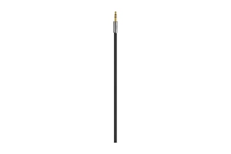 3.5mm Stereo Premium Ses Kablosu 1m-Siyah