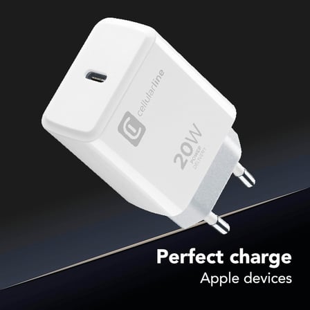 20W Şarj Adaptörü (iPhone 8 ve Üstü ile Uyumlu, USB-C, 4A, 20W)