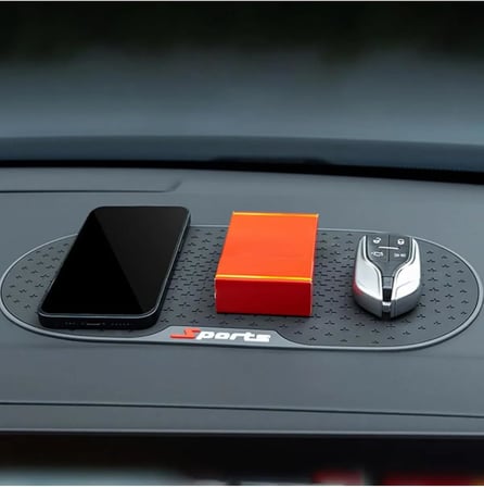 TİNEKE Araç Içi Torpido Kaydırmaz Telefon Tutucu Teleskopik Araba Silikon Telefon Tutucu Mat