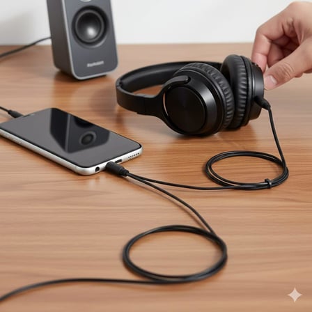 3.5 Mm Erkek ve 2 Stereo Dişi Kulaklık Çoklayıcı Kablo ve Ses Sistemi Kablosu Aux Streo Çoklayıcı Kablo 194