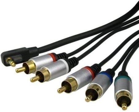 Childhood AV için HD Component Audio vidéo kablo HDTV Composite kablo adaptörü PSP2000 3000