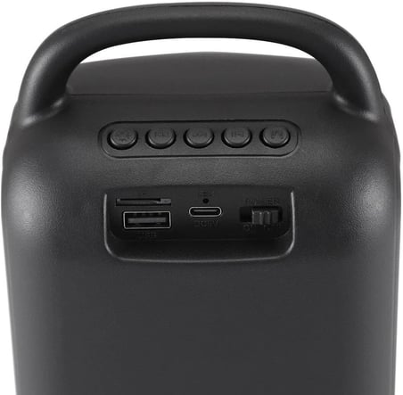 HT-983 Taşınabilir Bluetooth Hoparlör 2×3” Hoparlör 6W Rgb Tws Destekli Extra Bass TF Card Usb Müzik Kutusu