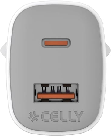 UP TC 2 USB-C 45W Duvar Şarjı,USB port sayısı: 2,Renk: Beyaz
