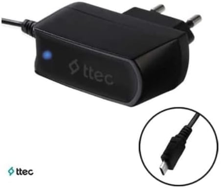 Orijinal Sabit Kablolu Işıklı Ev Şarj Cihazı + 1.2m Micro USB Kablosu- 2SCF7501