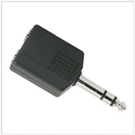 6.3 mm jack çoğaltıcı 6.3 mm erkek 2x 6.3 mm dişi jack gitar jack çoğaltıcı