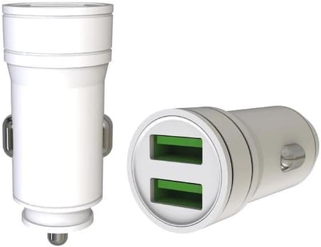 3.0A Çift USB Port Araç İçi Telefon Şarjı C-30
