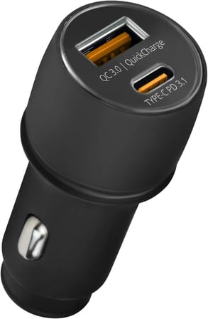 CC36 3.1A PD20W Type-C to Type-C Hızlı Şarj Yeni Nesil Araç Şarj Aleti Çakmaklık