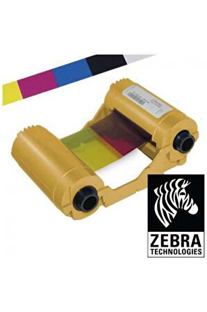 Zebra 800033-840 Renkli Ribbon Zxp3 Ymcko Tek Yüze 200 Baskı