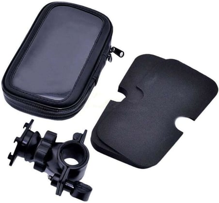 Bisiklet Motosiklet Telefon Tutucu Suya Dayanıklı Large Gidon Bağlantılı