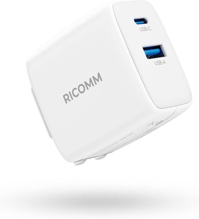65W GaN USB-C + USB-A Şarj Aleti Apple & Samsung & Macbook, Notebook, iPhone, iPad Hızlı Şarj Cihazı + 2MT 100W Type-C Kablo