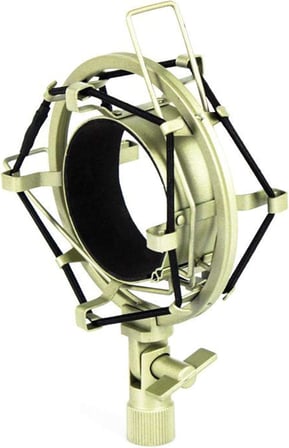 90 Yüksek Yalıtımlı Mikrofon Shockmount Gümüş