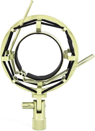 90 Yüksek Yalıtımlı Mikrofon Shockmount Gümüş