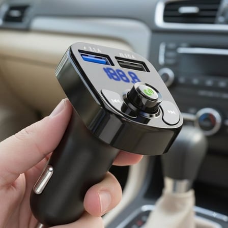 X8 20W Hızlı Şarj Bluetooth FM Transmitter Çakmaklık Girişli