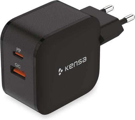 STORE 50W Çift Portlu Akıllı Hızlı Şarj Seti Type-C PD + USB-A QC QC-94