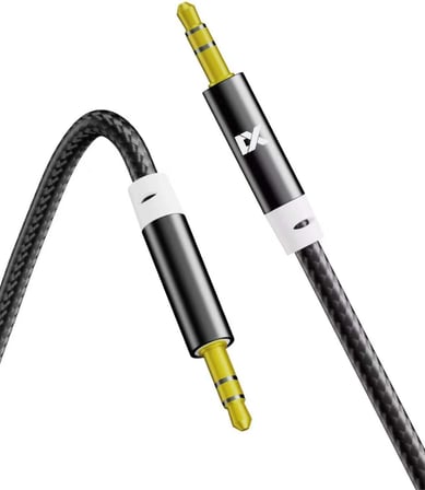 3.5mm Ses Kablosu Erkek - Erkek Aux Kablosu 3.5-3.5 mm KLASİK AUX CABLE AC-06