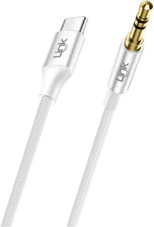 A586 Type-C - 3.5Mm Aux Kablo 1Mt Beyaz