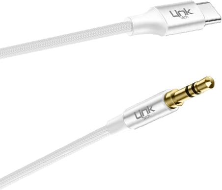 A586 Type-C - 3.5Mm Aux Kablo 1Mt Beyaz