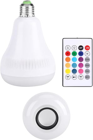 Kumandalı Bluetooth Hoparlör Ampul LD-37